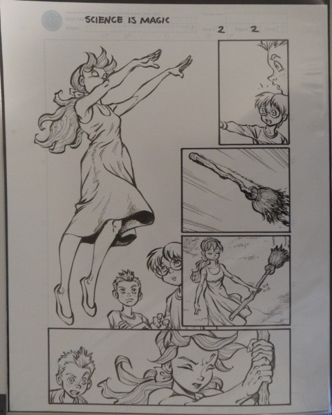 Science is Magic Issue 2 Page 2 by Ben Dunn
